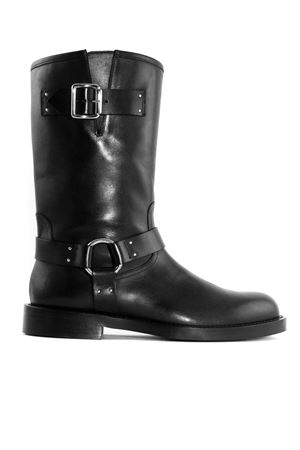 Stivaletto in pelle nera GUGLIELMO ROTTA | PHARRELLBLACK